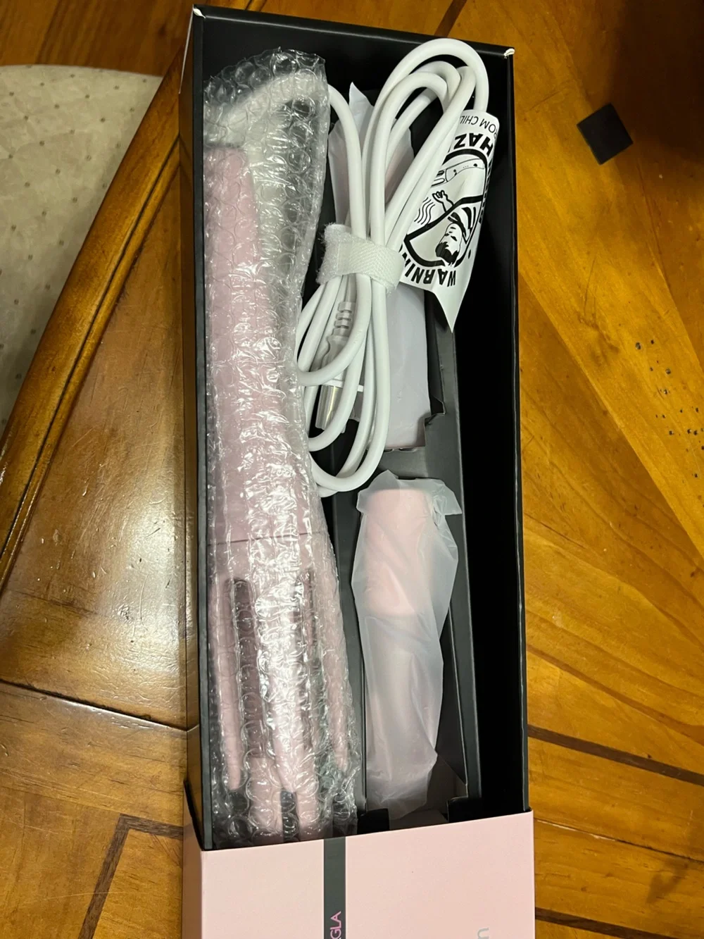3-in-1 Automatic Curling Iron — Pink
